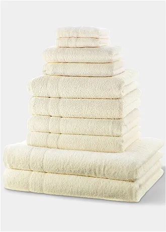 Pamut törölköző szett (10-részes)