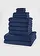 Serviettes de toilette (ens. 10 pces), Couleur: bleu marine