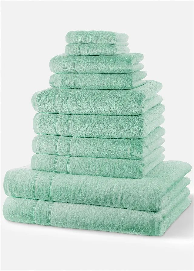Ensemble de bain (10 pces), Couleur: menthe