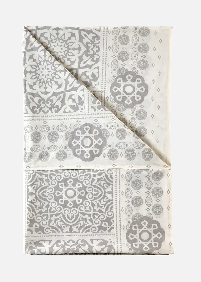 Přehoz s ornamenty • šedá • bonprix obchod