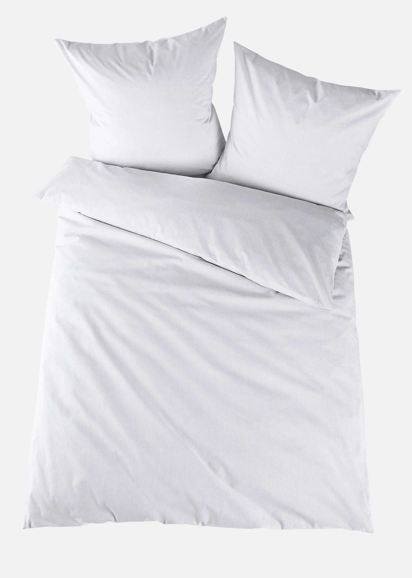 Parure de lit en linon aspect lin • blanc • product-page.page-title-suffix