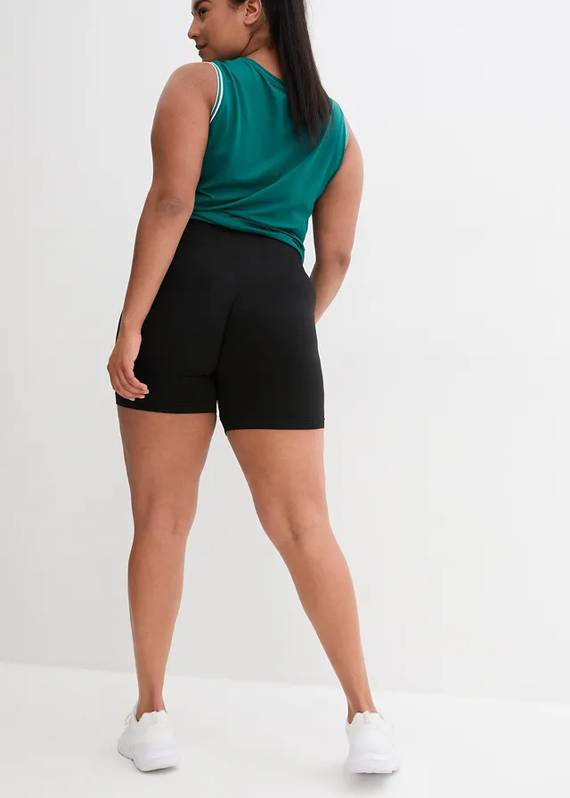 Cycliste technique sans coutures, Couleur: noir