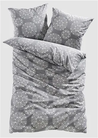 Povlečení s ornamenty • antracitová • bonprix obchod