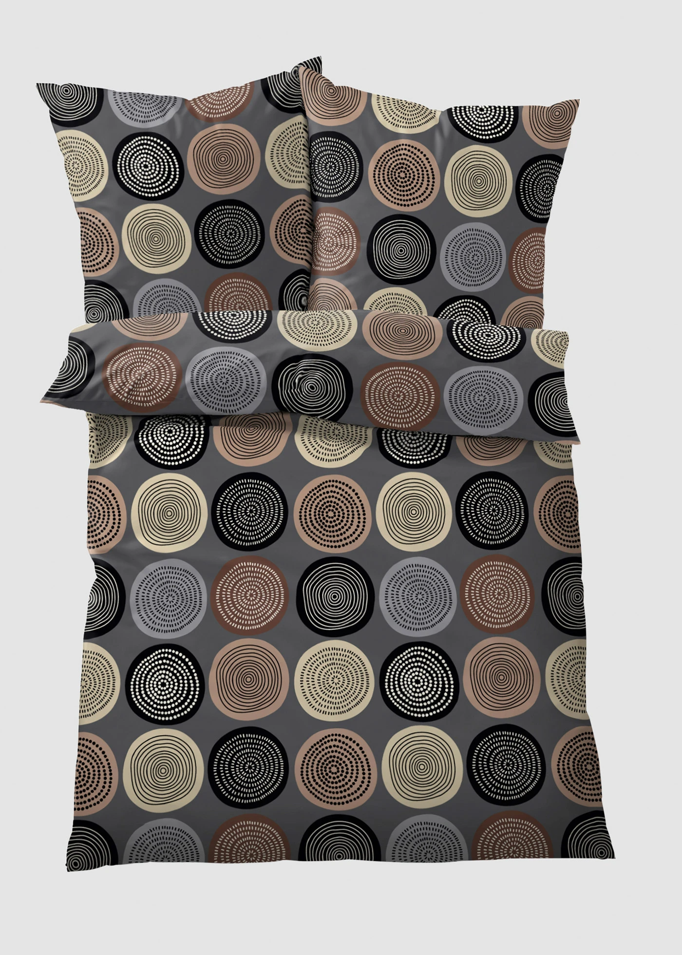 Lenjerie de pat din linou • maro • magazin bonprix