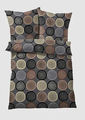 Lenjerie de pat din linou • maro • magazin bonprix