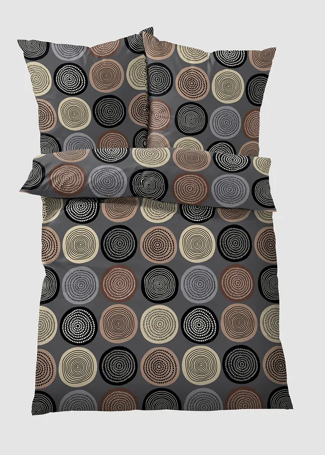 Lenjerie de pat din linou • maro • magazin bonprix