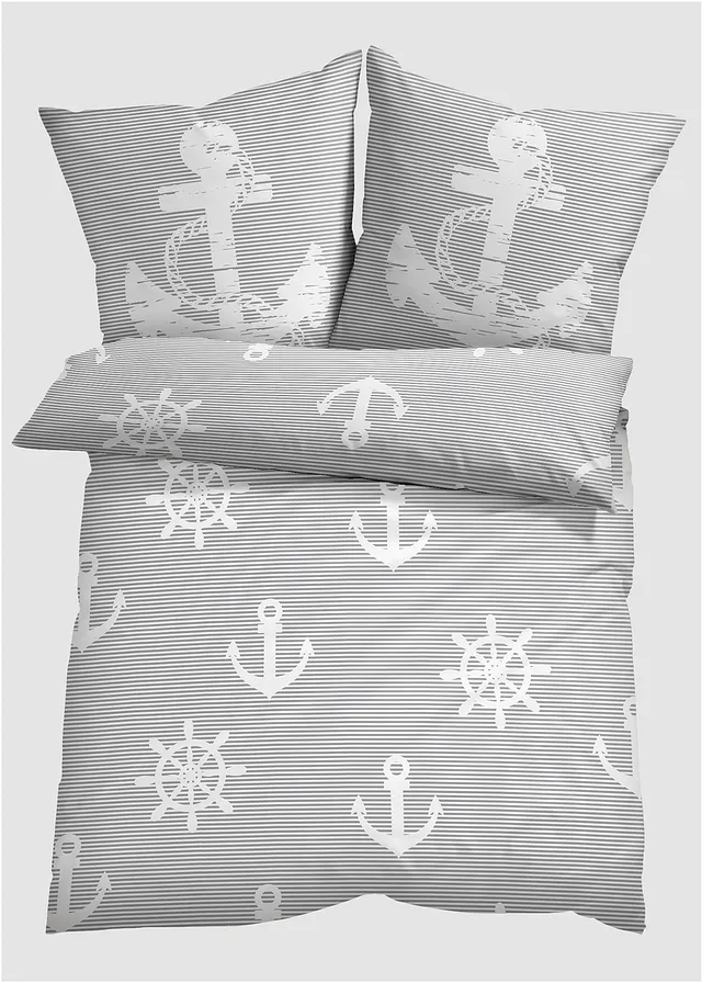 Lenjerie de pat cu design maritim