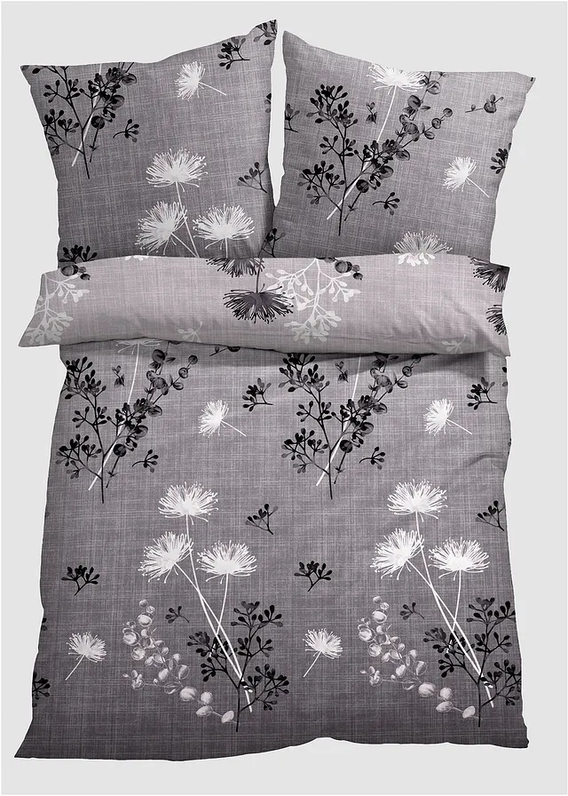 Garnitură pat cu design floral