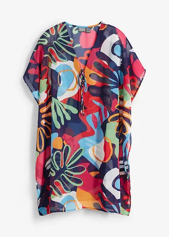 Tunique de plage en crêpe