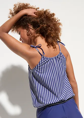 Zwemsuit • middernachtblauw/wit gestreept • bonprix online shop