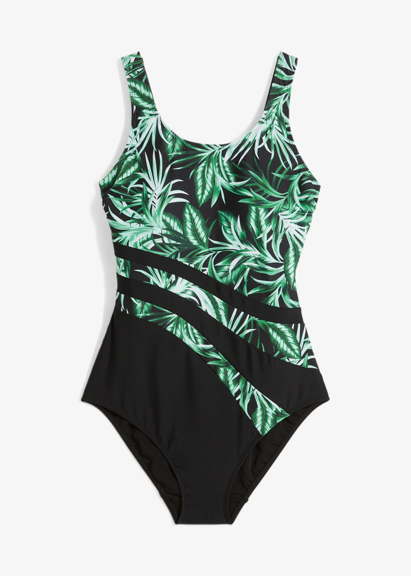 Medium corrigerend badpak • zwart • bonprix online shop