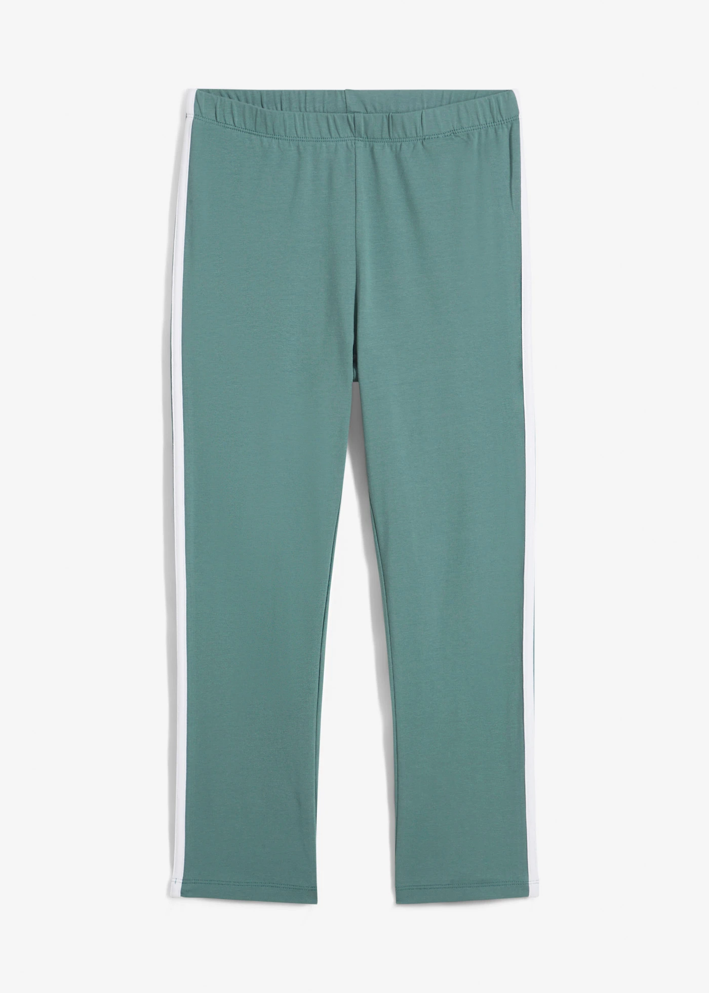 Legginsy sportowe, dł. 3/4 • szarozielony • sklep bonprix