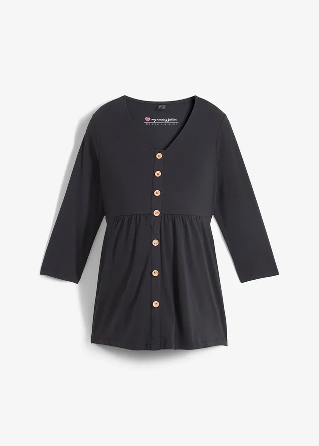 Materské tričko 2v1/tričko na dojčenie, z bio bavlny