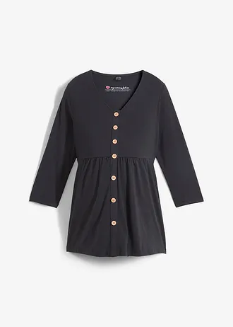 Bluză 2 în 1 pentru sarcină și alăptare, din bumbac organic