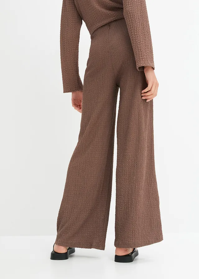 Pantalon taille élastique • marron mat • product-page.page-title-suffix