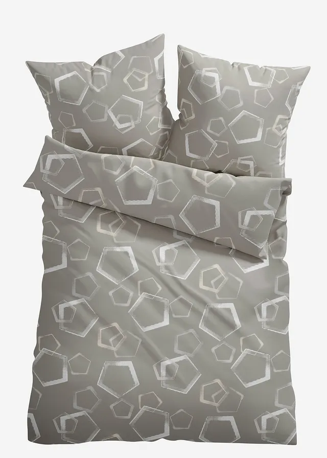 Dekbedovertrek in een katoenmix • sand • bonprix online shop