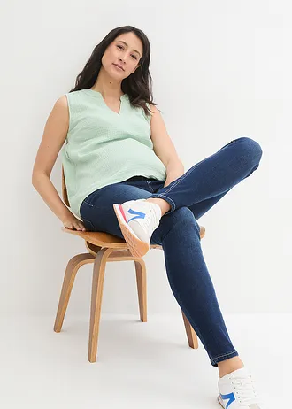 Těhotenské džíny Skinny • nočně modrý denim • bonprix obchod