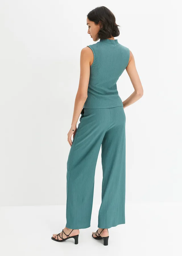 Jersey set, Kleur: mat groen
