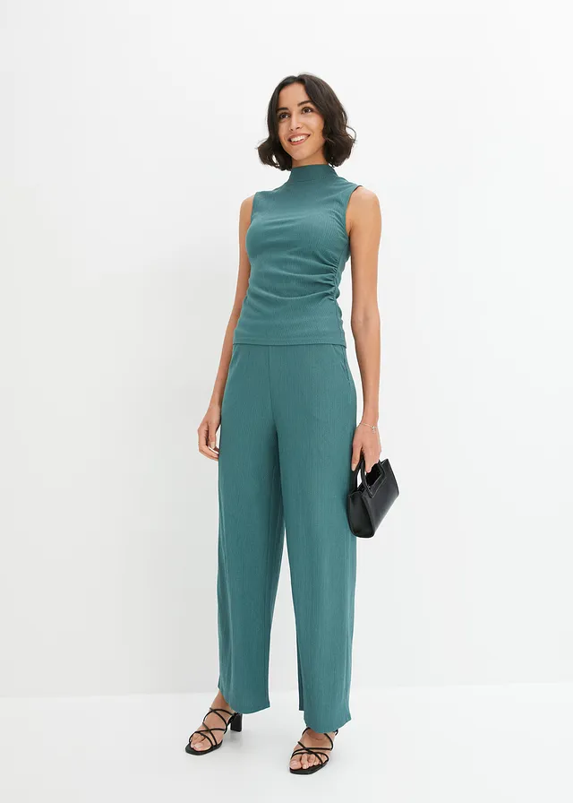Jersey set, Kleur: mat groen