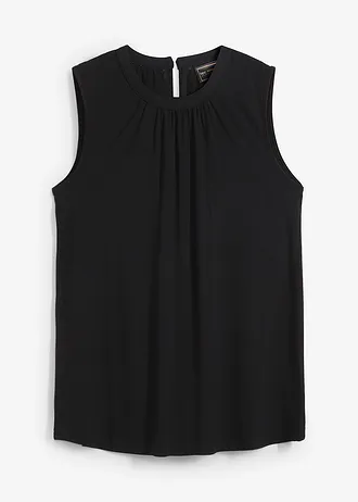 Blouse sans manches en jersey