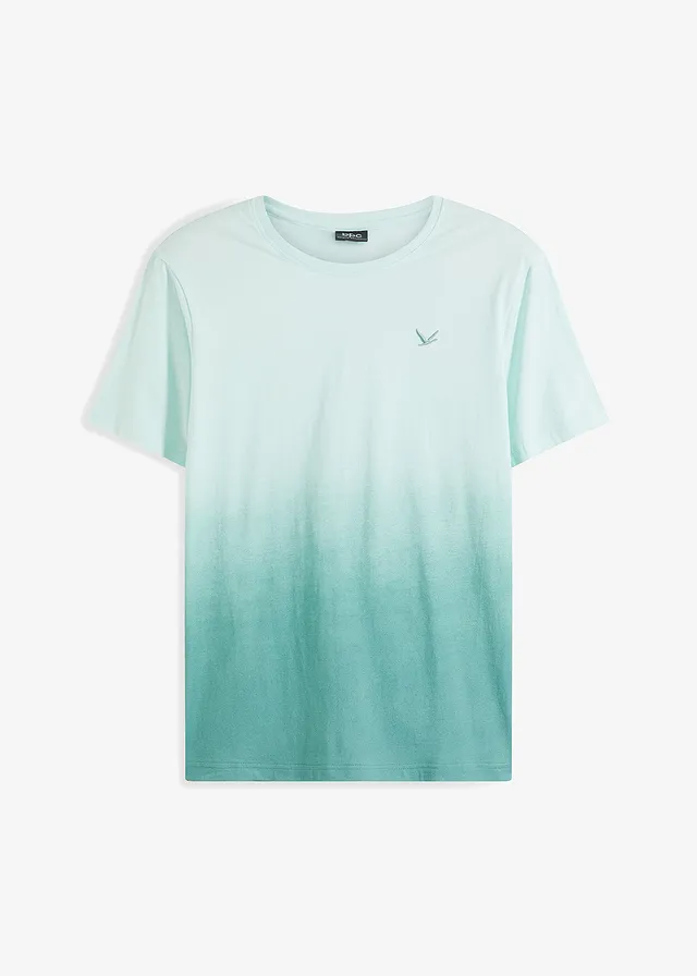 T-shirt van puur katoen • pastelmint/zeegroen • bonprix online shop