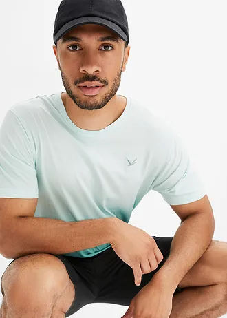 T-shirt van puur katoen • pastelmint/zeegroen • bonprix online shop