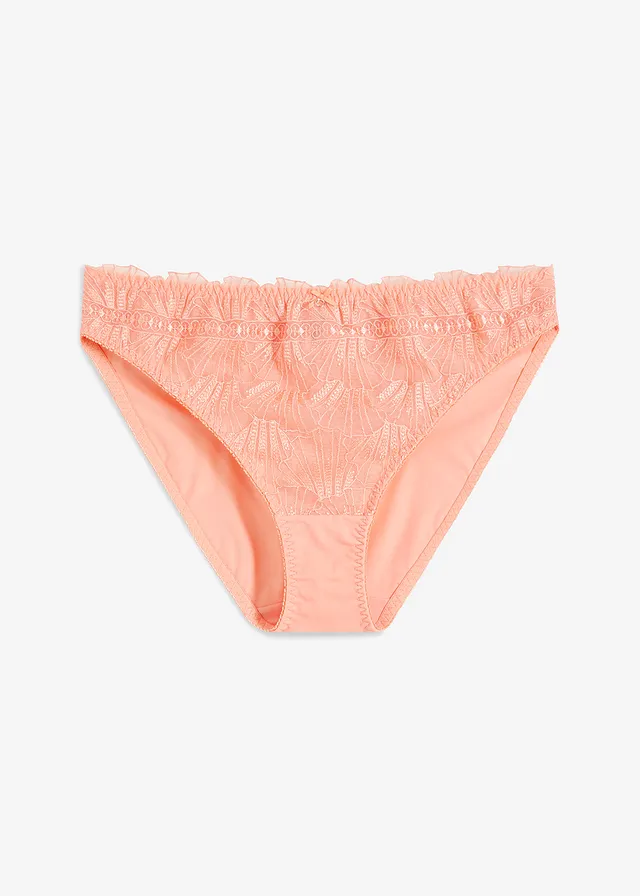 Nohavičky s jemnou výšivkou