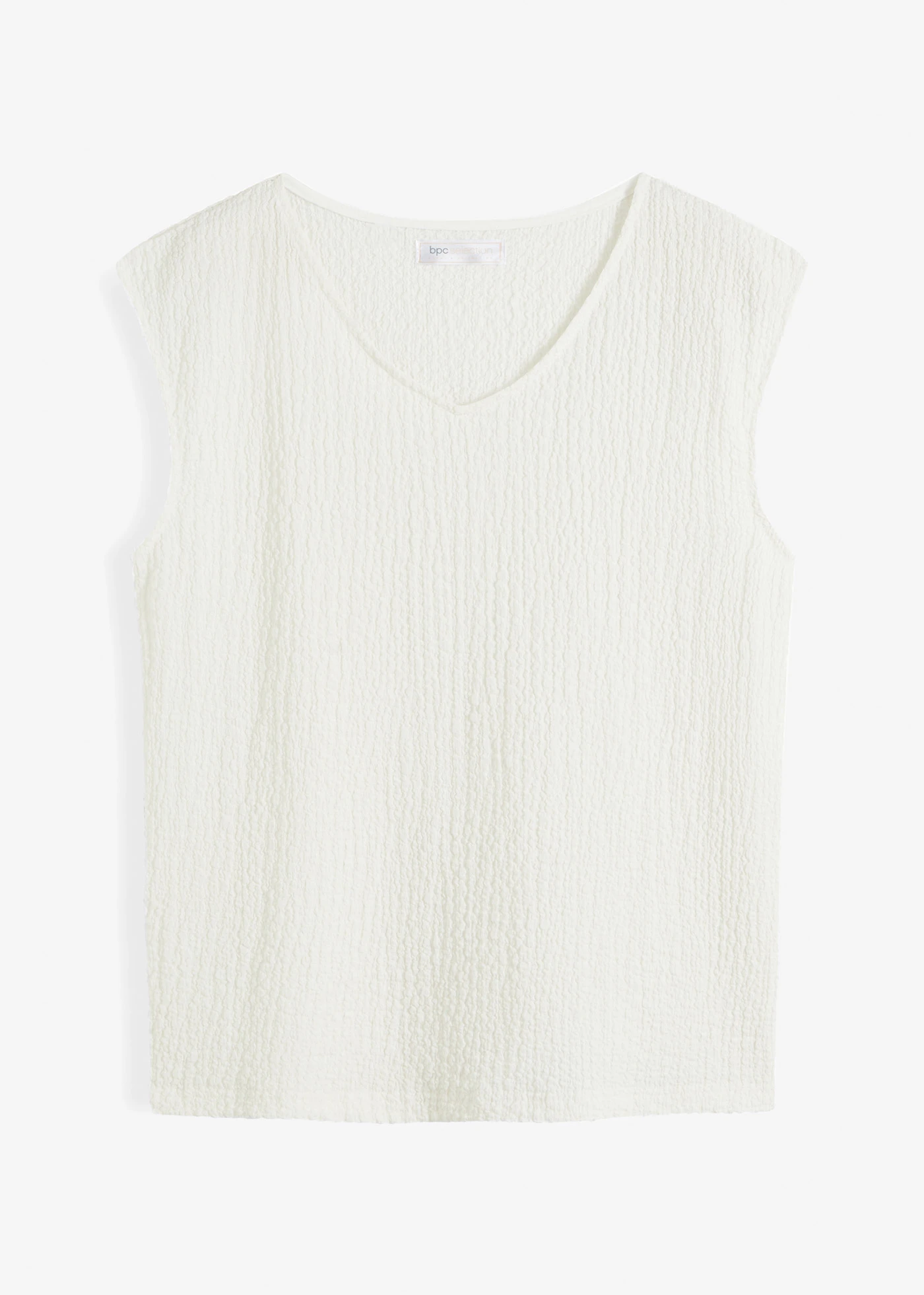 Top z lehkého krepu • přírodní bílá • bonprix obchod