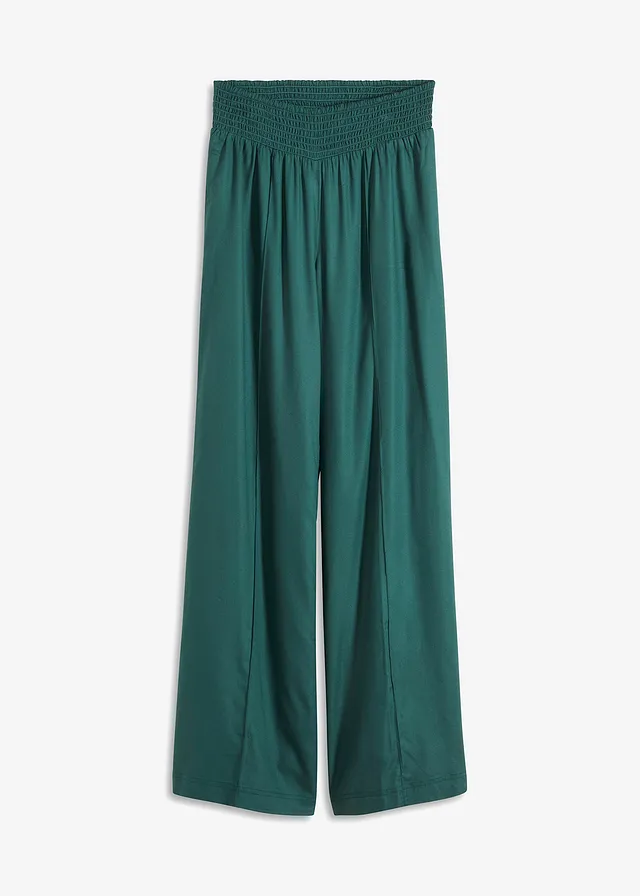 Pantaloni din vîscoză-crep