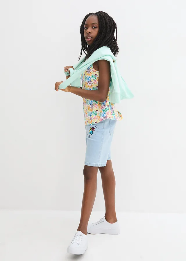 Lot de 3 tops 100% coton • jaune clair+blanc+fuchsia • product-page.page-title-suffix
