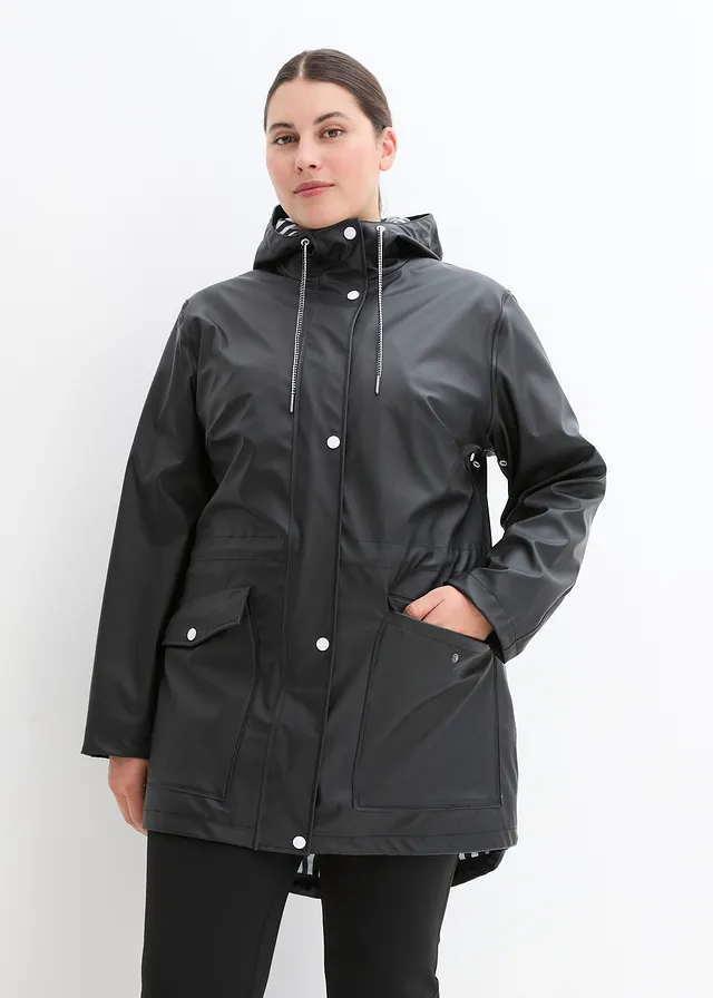 Imperméable déperlant, Couleur: noir