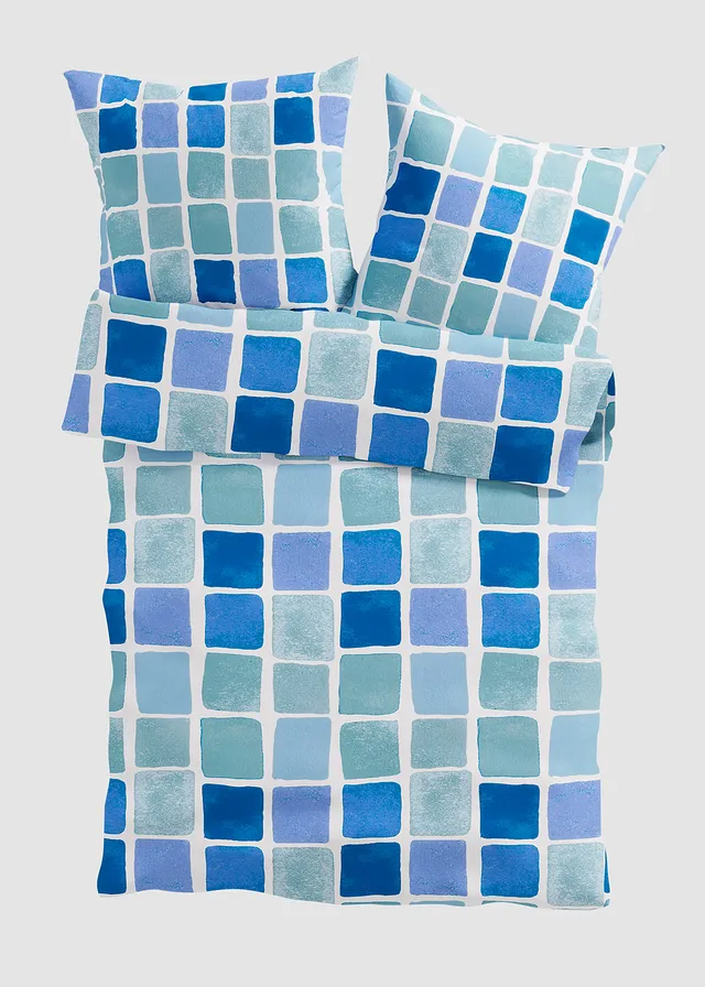 Lenjerie de pat cu print grafic
