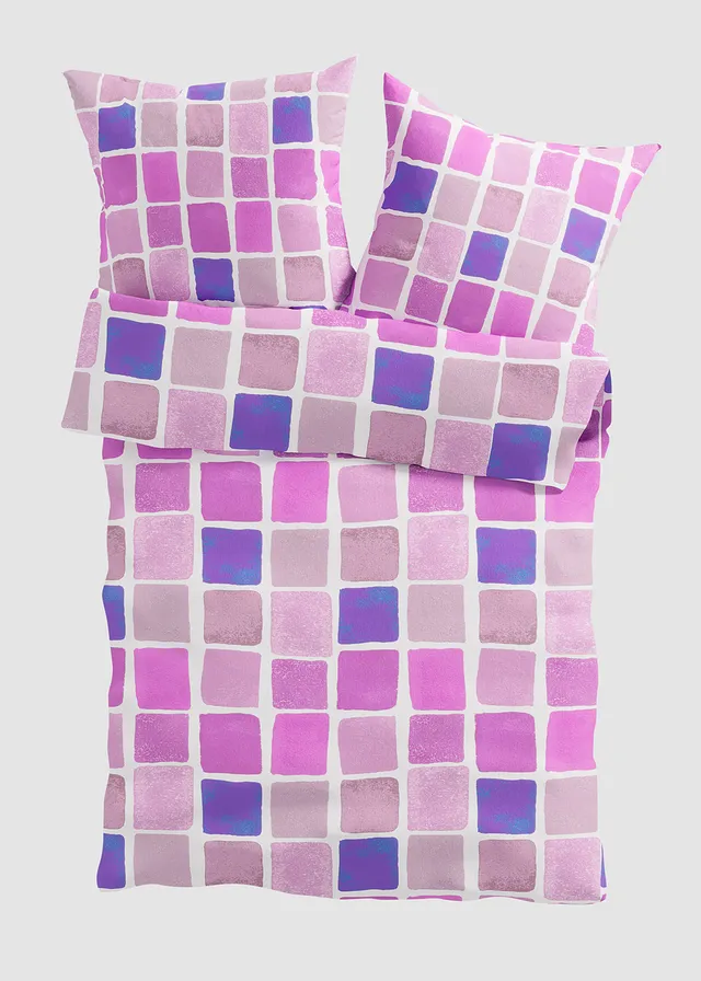 Lenjerie de pat cu print grafic