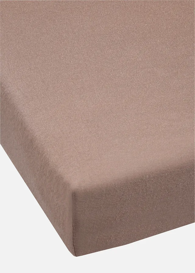 Hoeslaken van jersey, Kleur: lichttaupe