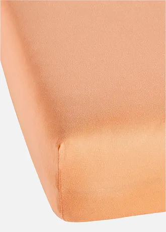 Jersey hoeslaken • pastel apricot • bonprix online shop