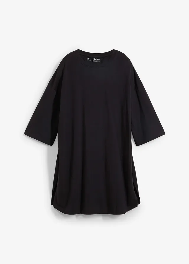 Tricou lung oversize din bumbac organic 100%
