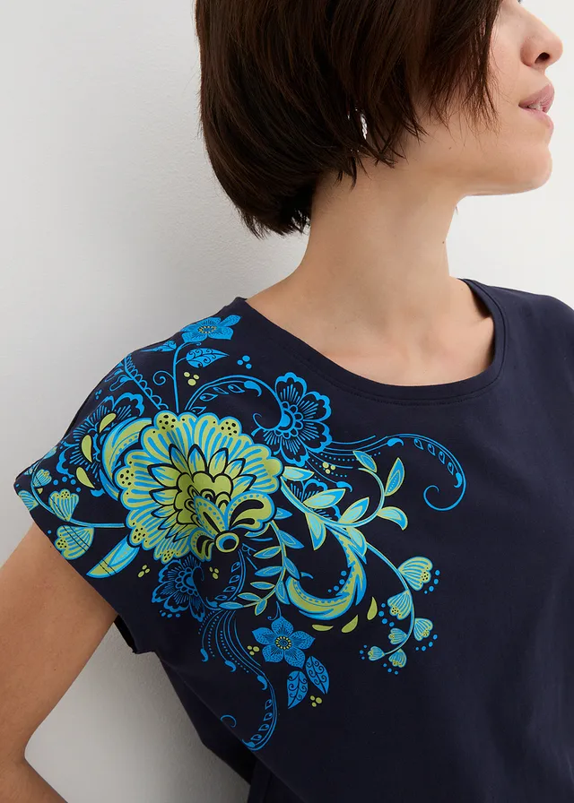 Shirt met print • donkerblauw met print • product-page.page-title-suffix