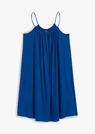 Jersey jurk van viscose, Kleur: arctisch blauw