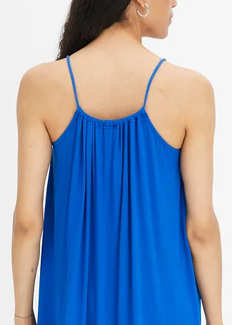 Žerzejové šaty ze splývavé viskózy • arktická modrá • bonprix obchod