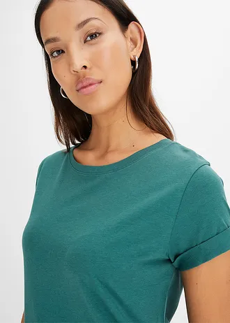 Úpletové oversize šaty • matně zelená • bonprix obchod