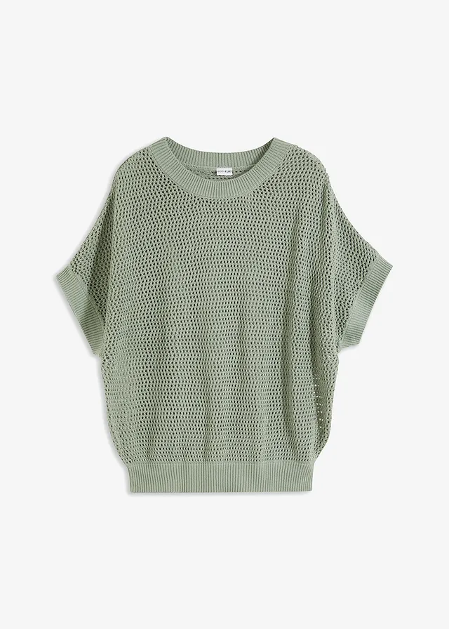 Pull oversize • vert fumé • product-page.page-title-suffix
