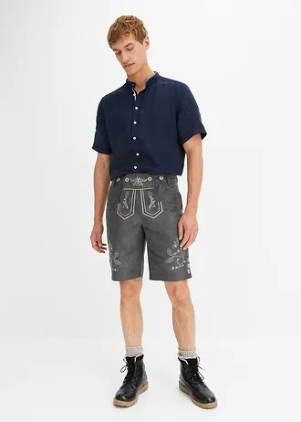 Chemise manches courtes légère • bleu foncé • Boutique bonprix