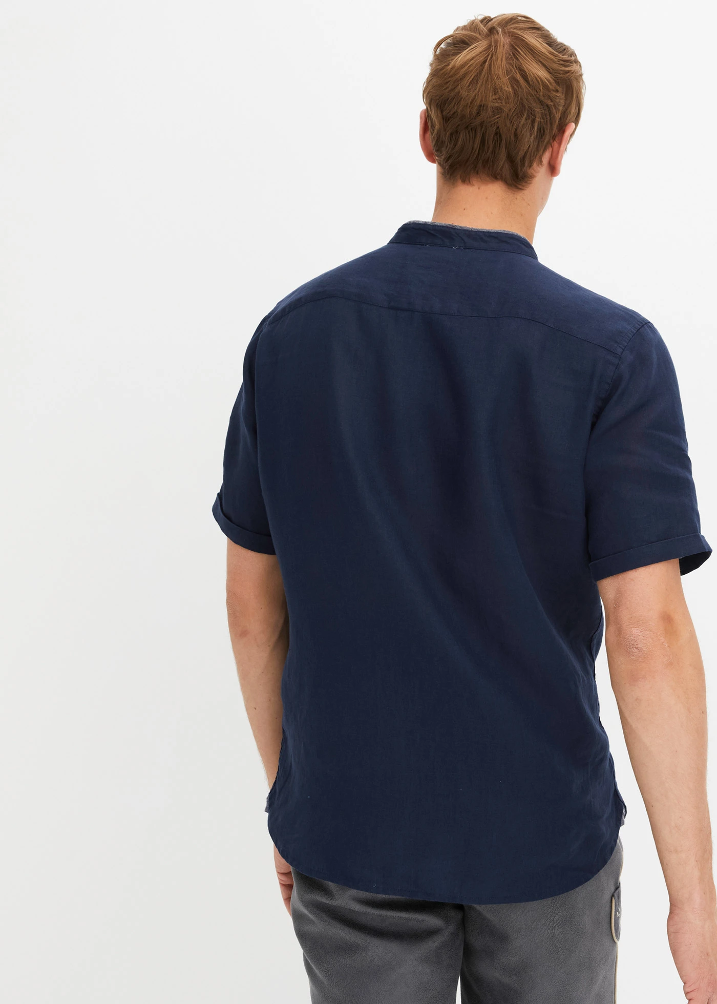 Chemise manches courtes légère • bleu foncé • Boutique bonprix