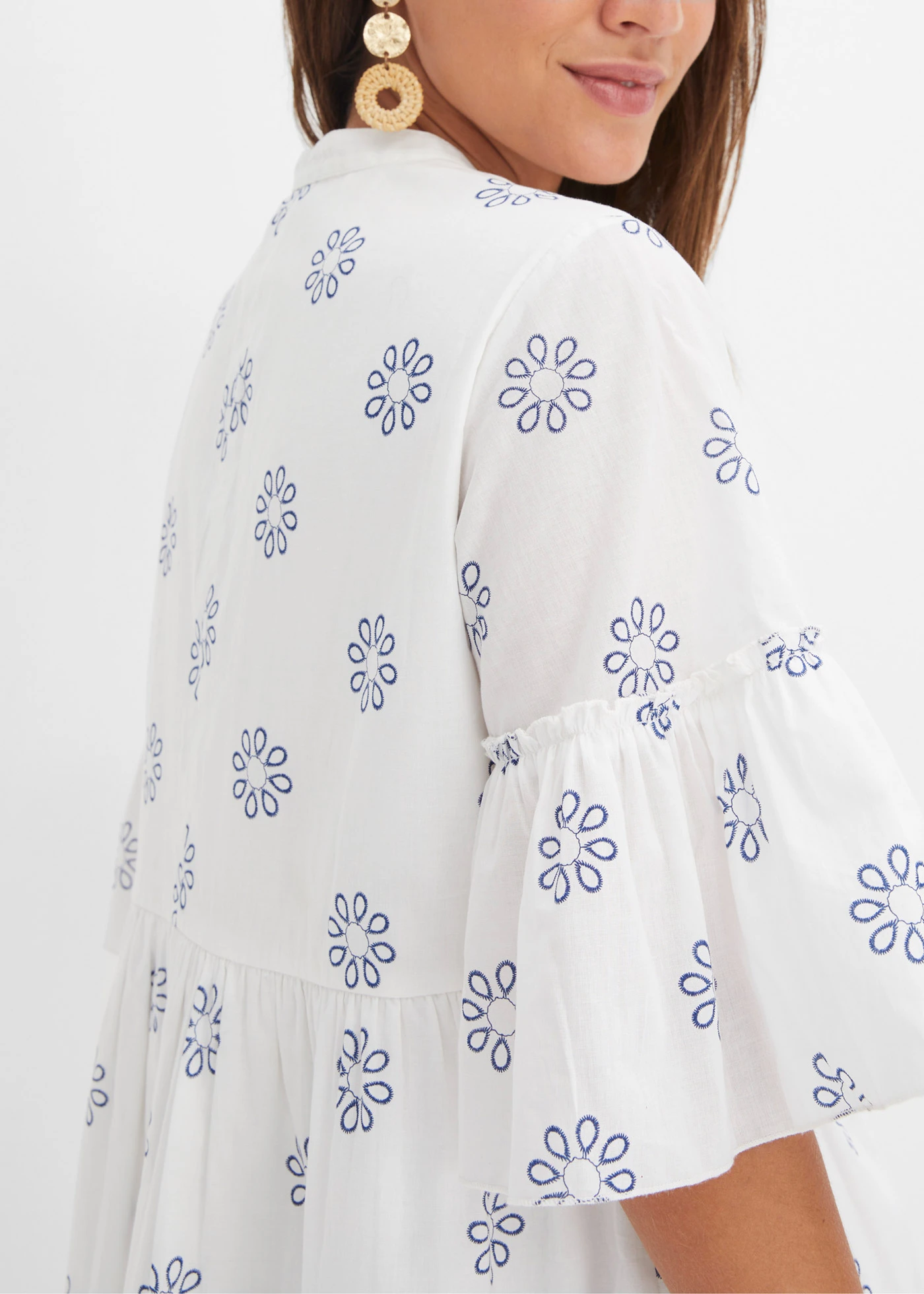 Ruha • fehér/kék mintás • bonprix áruház