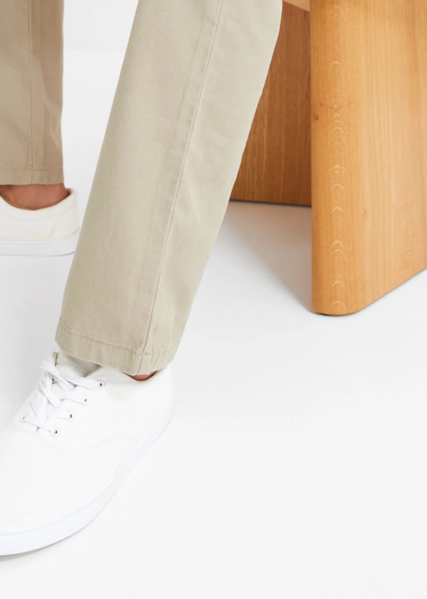 Pantalon chino regular, droit • new kaki • Boutique bonprix