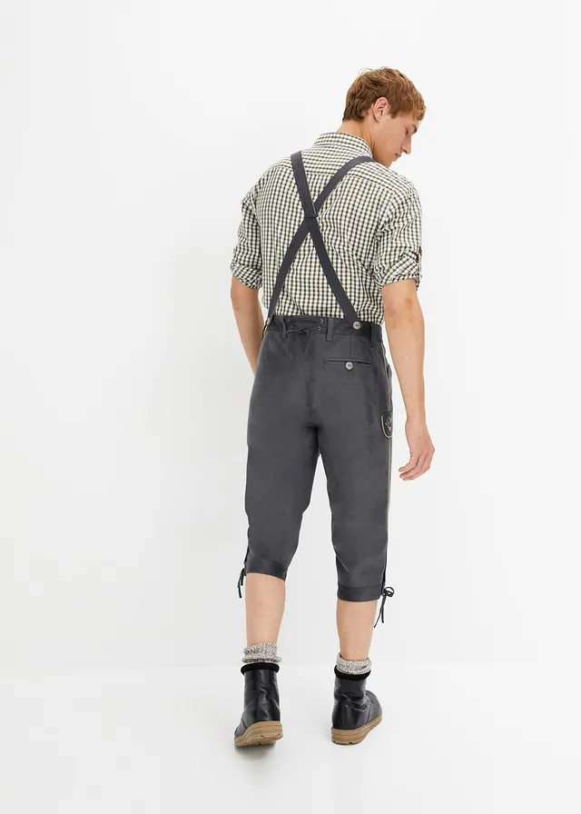 Pantalon bavarois regular, Couleur: anthracite
