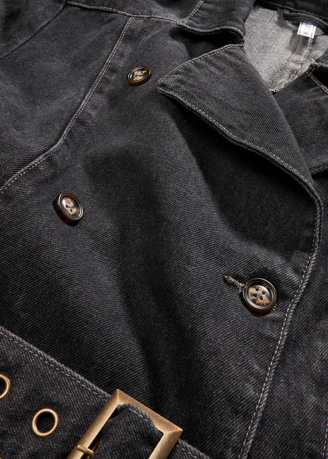 Trench en jean • gris denim • product-page.page-title-suffix