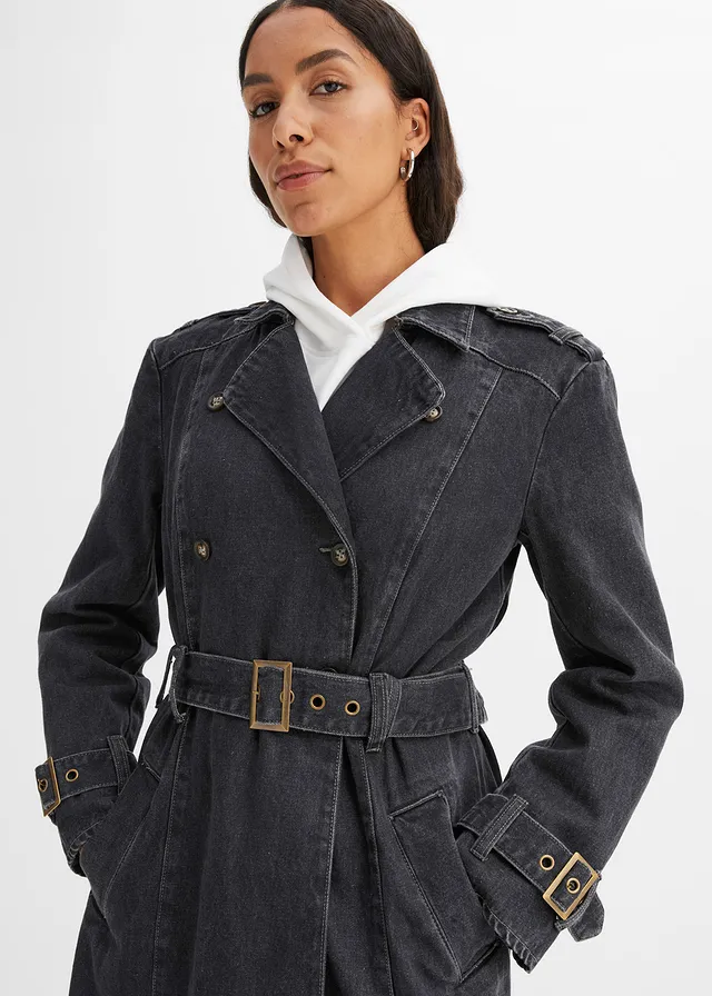 Trench en jean • gris denim • product-page.page-title-suffix