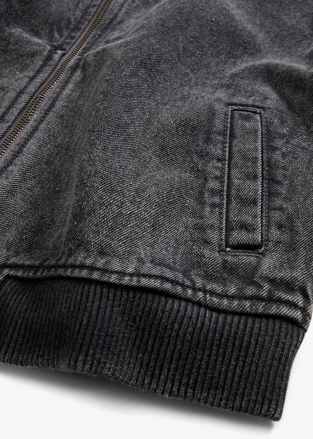 Blouson en jean • gris foncé denim used • product-page.page-title-suffix