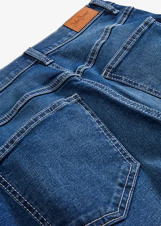 Džíny Wide Leg, High Waist • středně modrý denim used • bonprix obchod